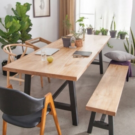 Bàn ghế quán cafe - Mẫu 1