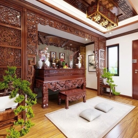 Nội Thất Phòng Thờ - Mẫu 5